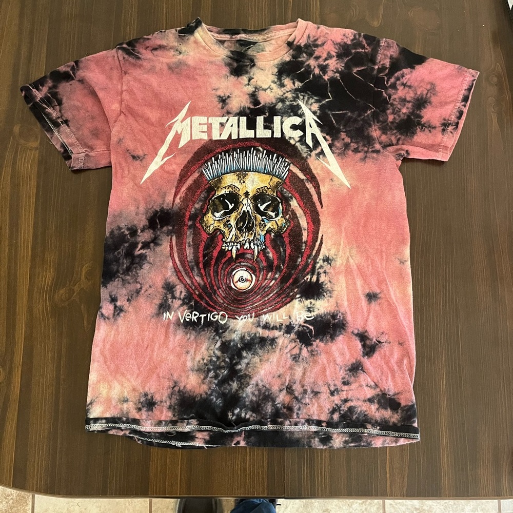 Metallica “The Shortest Straw” Tie Die